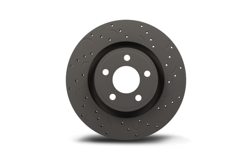 Hawk Talon 2010 Chrysler 300 C RWD / w/Vented Rear Discs Drilled and Slotted Front Brake Rotor Set - 2to4wheels
