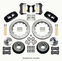 Cargar imagen en el visor de la galería, Wilwood AERO6 Front Hub Kit 15.00 67-69 Camaro 64-72 Nova Chevelle
