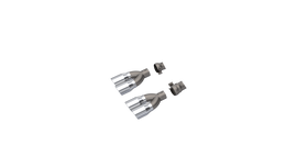 QTP 15-18 Dodge Challenger 5.7L 304SS Screamer Exhaust 3in Quad Tip Adapter
