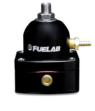 Carica l'immagine nel visualizzatore di Gallery, Fuelab 515 EFI Adjustable FPR 90-125 PSI (2) -6AN In (1) -6AN Return - Black