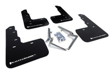 Carica l'immagine nel visualizzatore di Gallery, Rally Armor 17-18 Honda Civic Type R (Type R Only) UR Black Mud Flap w/ White Logo
