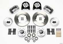 गैलरी व्यूवर में इमेज लोड करें, Wilwood Forged Dynalite Front Kit 11.00in Polished 37-48 Ford Psgr. Car Spindle