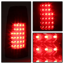 Carica l&#39;immagine nel visualizzatore di Gallery, Xtune Yukon Denali 99-00 LED Tail Lights Black Smoked ALT-JH-CCK88-LED-BKSM