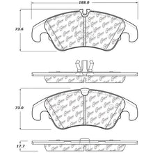 Carica l&#39;immagine nel visualizzatore di Gallery, StopTech Street Touring 08-10 Audi A5 / 10 S4 Front Brake Pads