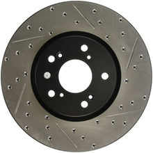 Laden Sie das Bild in den Galerie-Viewer, StopTech 04-08 Accura TL (Brembo Caliber) SportStop Slotted &amp; Drilled Left Front Rotor
