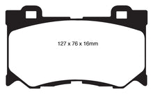 Laden Sie das Bild in den Galerie-Viewer, EBC 08-13 Infiniti FX50 5.0 Yellowstuff Front Brake Pads