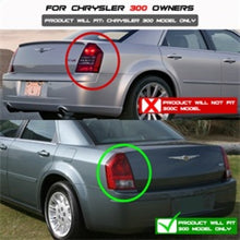 Laden Sie das Bild in den Galerie-Viewer, Spyder Chrysler 300 05-07 LED Tail Lights Chrome ALT-YD-CHR305-LED-C