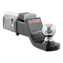 Carica l&#39;immagine nel visualizzatore di Gallery, Curt Towing Starter Kit w/2in Ball (2in Shank 7500lbs 2in Drop)