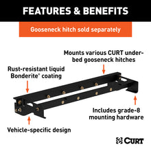 Load image into Gallery viewer, Curt 04-14 Ford F-150 Under-Bed Gooseneck Installation Brackets