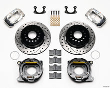गैलरी व्यूवर में इमेज लोड करें, Wilwood Forged Dynalite P/S Park Brake Kit Drill-Polish Small Ford 2.50in Offset