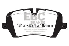 गैलरी व्यूवर में इमेज लोड करें, EBC 13+ Land Rover Range Rover 3.0 Supercharged Greenstuff Rear Brake Pads