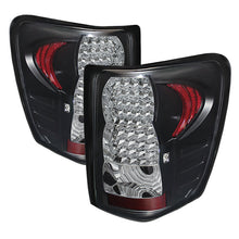 Carica l&#39;immagine nel visualizzatore di Gallery, Xtune Jeep Grand Cherokee 99-04 LED Tail Lights Black ALT-JH-JGC99-LED-BK