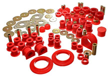 Carica l'immagine nel visualizzatore di Gallery, Energy Suspension 01-04 Toyota Tacoma Red Hyper-Flex Master Bushing Set