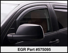 Cargar imagen en el visor de la galería, EGR 07-12 Toyota Tundra Dbl Cab In-Channel Window Visors - Set of 4 - Matte