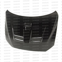 गैलरी व्यूवर में इमेज लोड करें, Seibon 08-09 Mitsubishi Lancer (CYA4/5A) DV Style Carbon Fiber Hood