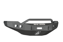Carica l'immagine nel visualizzatore di Gallery, Road Armor 11-14 Chevy 2500 Stealth Front Winch Bumper w/Pre-Runner Guard - Tex Blk