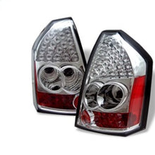 Laden Sie das Bild in den Galerie-Viewer, Spyder Chrysler 300 05-07 LED Tail Lights Chrome ALT-YD-CHR305-LED-C