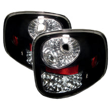 Carica l&#39;immagine nel visualizzatore di Gallery, Spyder Ford F150 Flareside 97-03 LED Tail Lights Black ALT-YD-FF15097FS-LED-BK
