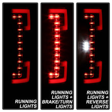 Cargar imagen en el visor de la galería, Spyder 17-18 Ford F-250 SD (w/Blind Spot Sensor) LED Tail Lights - Blk (ALT-YD-FS17BS-LED-BK)