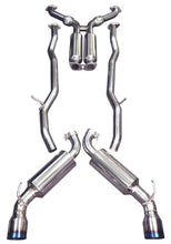 गैलरी व्यूवर में इमेज लोड करें, Injen 06-09 Eclipse 3.8L V6 76mm Cat-back Exhaust w/ Titanium tip (Includes Catalytic Converter)
