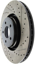 Carica l&#39;immagine nel visualizzatore di Gallery, StopTech 14+ Ford Focus ST w/ 335mm Brakes Front Left Slotted &amp; Drilled Rotor