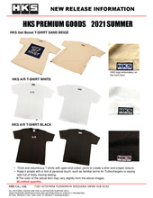 Cargar imagen en el visor de la galería, HKS A/R T-SHIRT M/WHITE