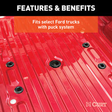 Carica l&#39;immagine nel visualizzatore di Gallery, Curt OEM Puck System 5th Wheel Adapter w/ Standard Rails for GM