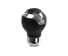 Carica l&#39;immagine nel visualizzatore di Gallery, Momo GTR2 Shift Knob - Black Leather, Chrome Insert