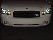 Laden Sie das Bild in den Galerie-Viewer, Spyder Dodge Charger 06-10 Projector Headlights Halogen Model CCFL Halo LED Blk PRO-YD-DCH05-CCFL-BK