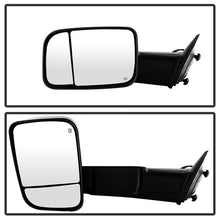 Carica l&#39;immagine nel visualizzatore di Gallery, Xtune Dodge Ram 1500 09-12 Extendable Heated Adjust Mirror Black HoUSing Left MIR-DRAM09S-PWH-L