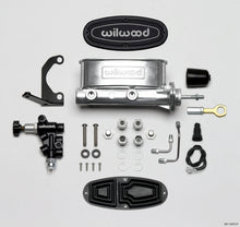 गैलरी व्यूवर में इमेज लोड करें, Wilwood HV Tandem M/C Kit w L/H Bracket &amp; Prop Valve - 7/8in Bore Ball Burn.-W/Push