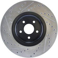 Carica l&#39;immagine nel visualizzatore di Gallery, StopTech 14+ Ford Focus ST w/ 335mm Brakes Front Left Slotted &amp; Drilled Rotor