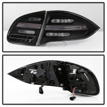 Carica l&#39;immagine nel visualizzatore di Gallery, Spyder Porsche Cayenne 958 11-14 LED Tail Lights - Sequential Signal - Black