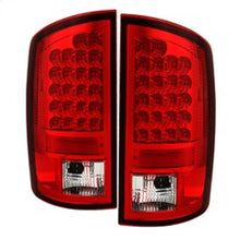 गैलरी व्यूवर में इमेज लोड करें, Spyder Dodge Ram 02-06 1500/Ram 2500/3500 03-06 LED Tail Light Red Clear ALT-YD-DRAM02-LED-RC