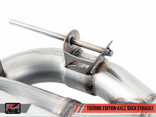 Cargar imagen en el visor de la galería, AWE Tuning BMW F3X 335i/435i Touring Edition Axle-Back Exhaust - Chrome Silver Tips (90mm)