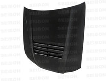 गैलरी व्यूवर में इमेज लोड करें, Seibon 99-01 Nissan S15 DS-Style Carbon Fiber Hood