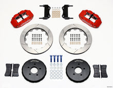 Carica l&#39;immagine nel visualizzatore di Gallery, Wilwood Narrow Superlite 6R Front Hat Kit 13.06in Red Nissan 350Z/Fiti G35