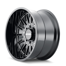 Cargar imagen en el visor de la galería, Mayhem 8114 Utopia 20x9 / 6x135 BP / 0mm Offset / 87.1mm Hub Black w/ Milled Spokes Wheel