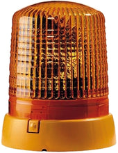 Cargar imagen en el visor de la galería, Hella KL 7000 Series 24V Amber Fixed Rotating Beacon