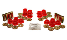 Carica l'immagine nel visualizzatore di Gallery, Energy Suspension 92-02 Dodge Viper Red Rear Control Arm Bushing Set