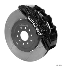 Carica l&#39;immagine nel visualizzatore di Gallery, Wilwood SX6R Front Brake Kit 15in GT Slotted Black 05-13 Chevy Corvette
