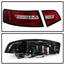 Laden Sie das Bild in den Galerie-Viewer, Spyder 09-12 Audi A6 LED Tail Lights - Red Clear (ALT-YD-AA609-LED-RC)