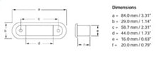 गैलरी व्यूवर में इमेज लोड करें, Hella Step Lamp 1X2 Wwht Md12/24 Ss Rim 2Xt