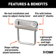 Load image into Gallery viewer, Curt Anti-Rattle Clamp (Fits 2in Receiver)