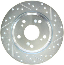 Carica l&#39;immagine nel visualizzatore di Gallery, StopTech Select Sport 2000-2009 Honda S2000 Drilled and Slotted Rear Left Brake Rotor