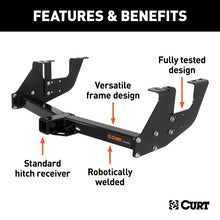 गैलरी व्यूवर में इमेज लोड करें, Curt Universal Class 3 Multi-Fit Trailer Hitch w/2in Receiver
