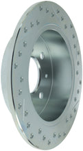 Carica l&#39;immagine nel visualizzatore di Gallery, StopTech Select Sport 92-00 Honda Civic Drilled and Slotted 1-Piece Rear Passenger Side Brake Rotor