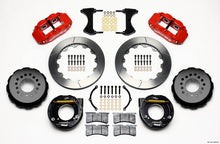 Laden Sie das Bild in den Galerie-Viewer, Wilwood Narrow Superlite 4R Rear P-Brk Kit 12.88in Red Chevy C-10 2.42 Offset 5-lug