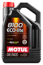 Load image into Gallery viewer, Motul 5L Synthetic Engine Oil 8100 0W20 ECO-LITE - Single image 1