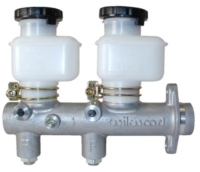 Wilwood Tandem Master Cylinder - 1in Bore w/ Fixed Reservoirs